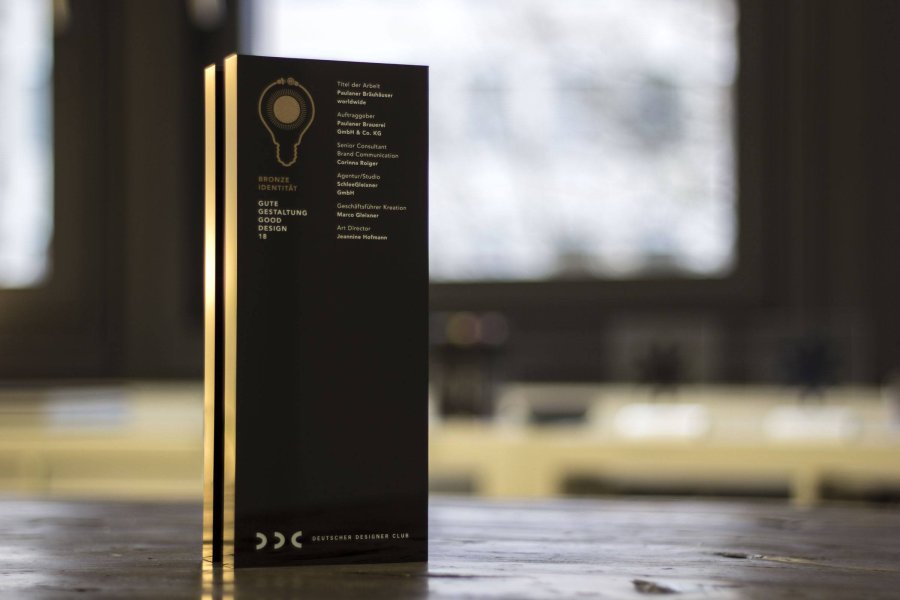 2-fache Auszeichnung beim Wettbewerb »Gute Gestaltung 18« des DDC